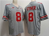 Men's Ohio State Buckeyes #8 Cade Stover Gray 2023 F.U.S.E. Limited Stitched Jersey,baseball caps,new era cap wholesale,wholesale hats